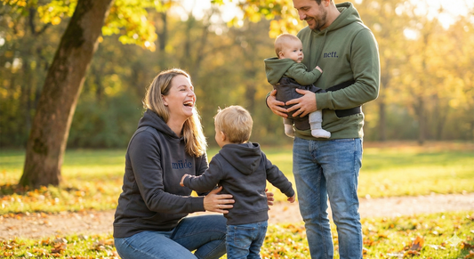 Kinder-Hoodies von JoisPulse ohne Kordeln aus Bio-Baumwolle