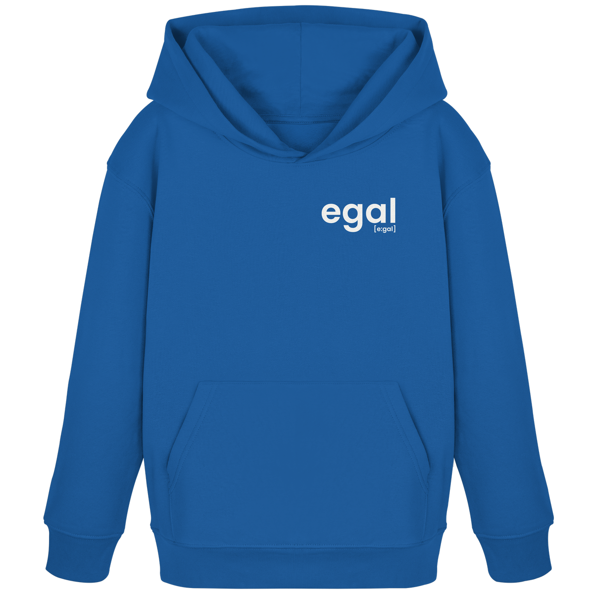 egal. – Bio Kinder Hoodie für matschige Tage