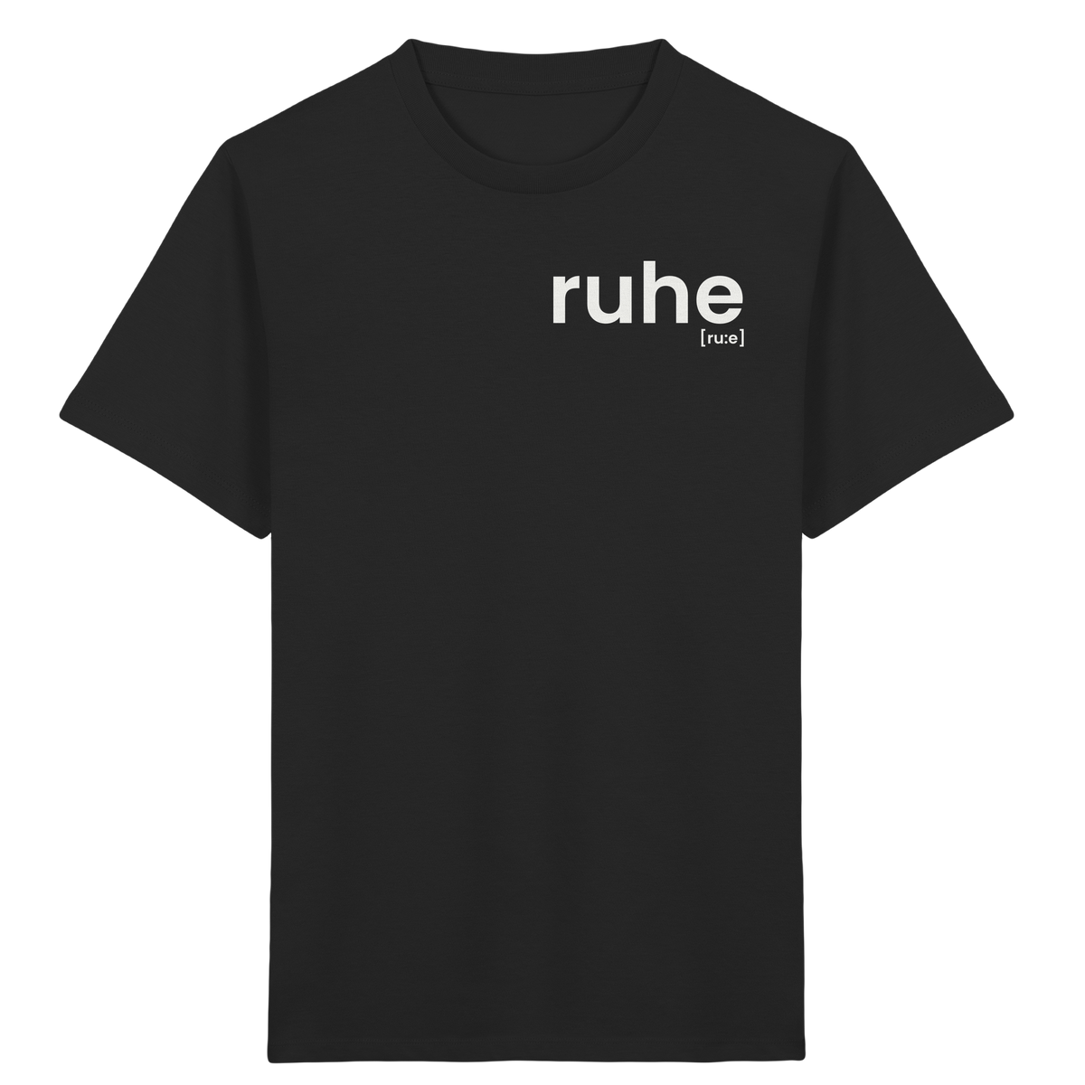 ruhe. – Bio Kinder T-Shirt mit ehrlichem Statement