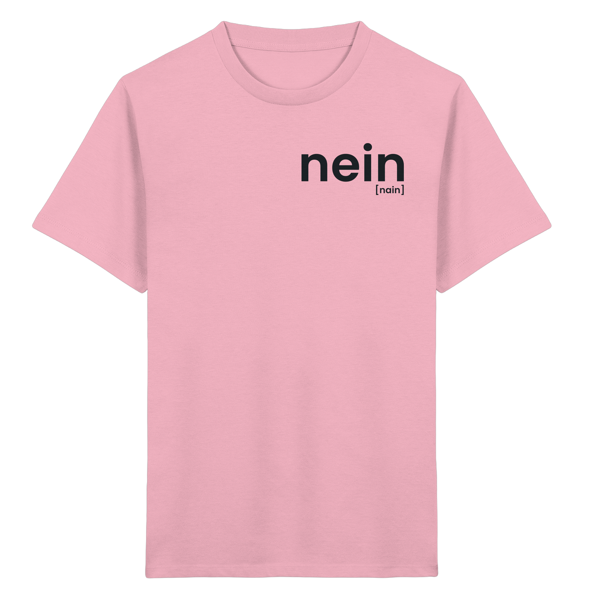 nein. – Bio Kinder T-Shirt mit ehrlichem Statement