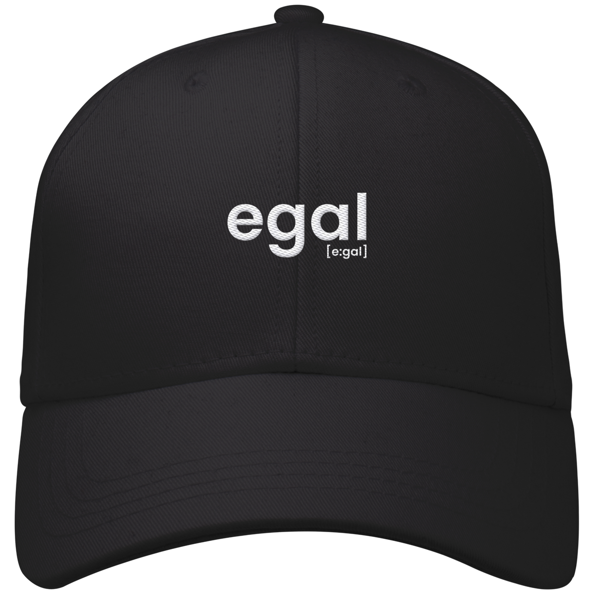 egal. – Bio Basecap mit Ehrlichkeitsfaktor